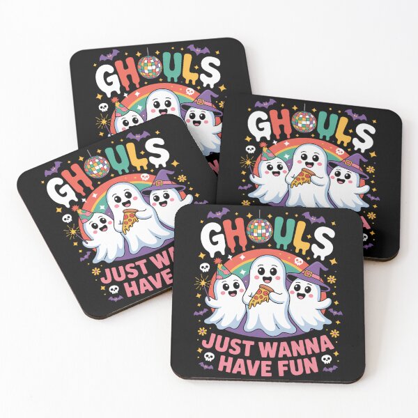 Item preview, Dancing Cute Ghost Fun Halloween designed and sold by WalshDrawnLaugh.