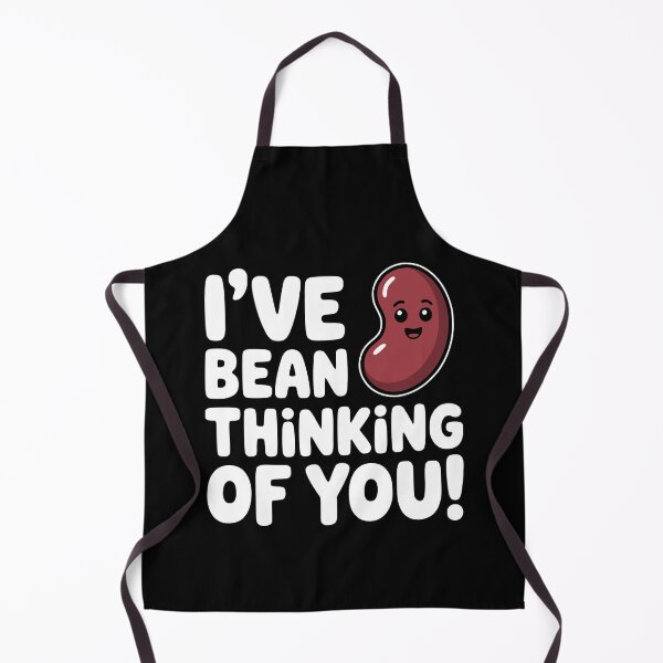 Item preview, I've Bean Thinking Of You! Funny Kidney Bean Pun designed and sold by PMCreative.
