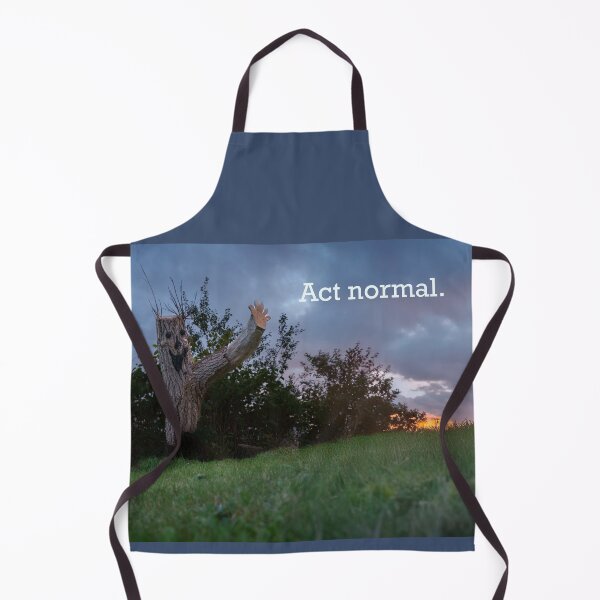 Item preview, Act Normal - Funny Sarcastic Social Anxiety Meme designed and sold by GrimBearItGoods.