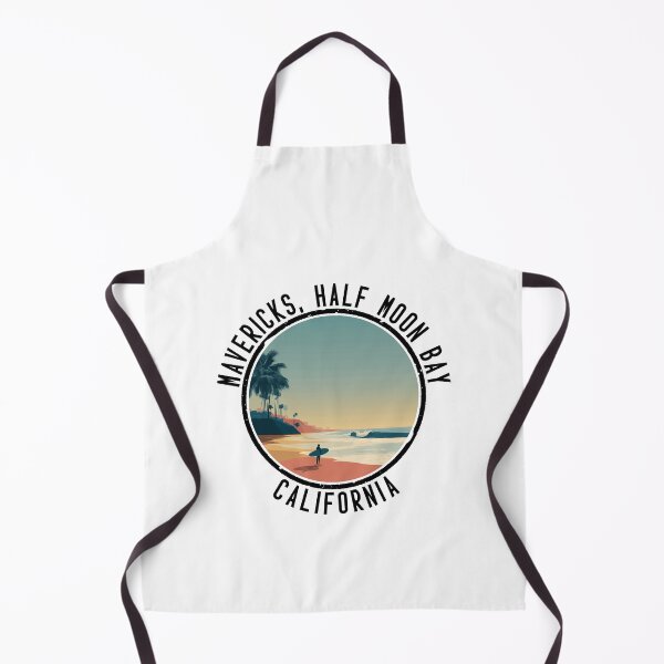 Item preview, Mavericks, Half Moon Bay - California (with Black Lettering) designed and sold by VelvetRoom.