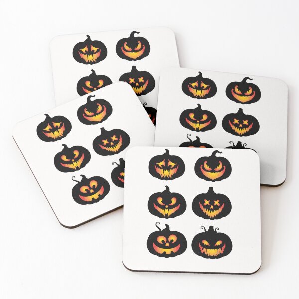 Item preview, Scary Jack-O’-Lantern Faces – Halloween Pumpkin Designs designed and sold by Irisabstore.