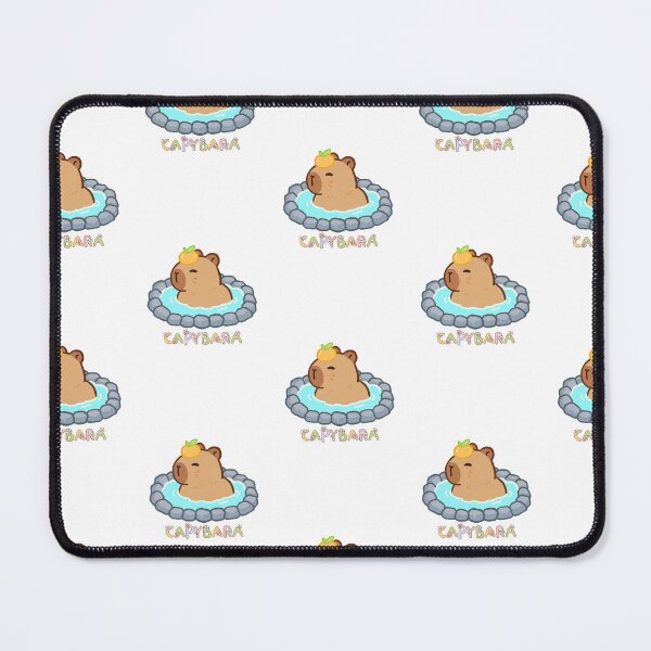 Item preview, Capybara in soak designed and sold by yeppasama.