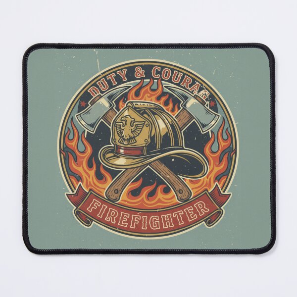 Item preview, Retro firefighter duty classic tshirt designed and sold by anandsiva2703.