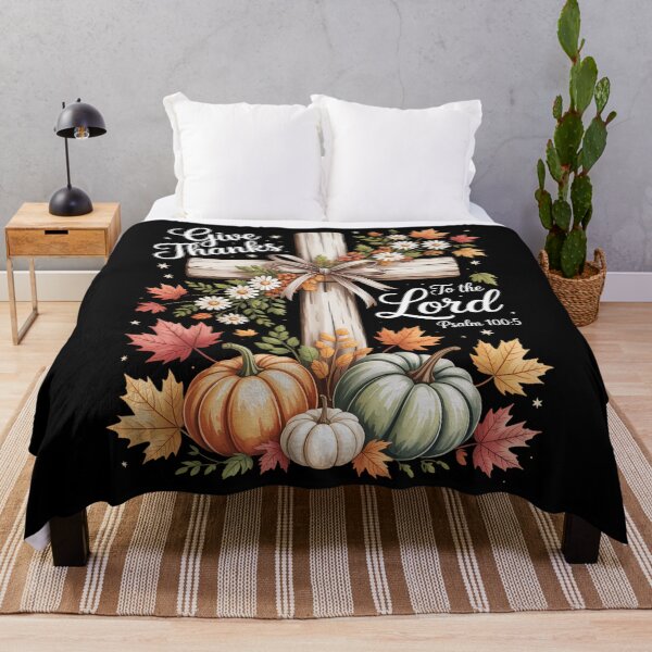 Item preview, Fall Pumpkin Thanksgiving Christian designed and sold by WalshDrawnLaugh.