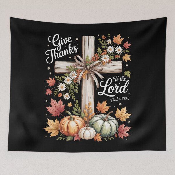 Item preview, Fall Pumpkin Thanksgiving Christian designed and sold by WalshDrawnLaugh.