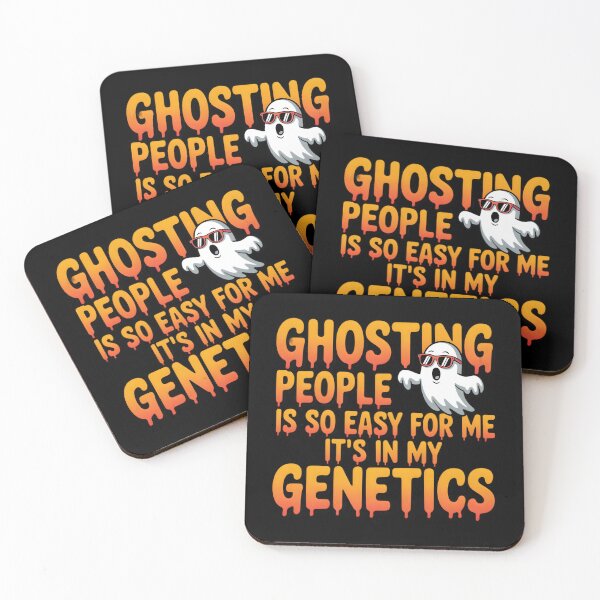 Item preview, Ghosting People Is So Easy For Me It's In My Genetics-Halloween Sarcastic Gift  designed and sold by LovelyEvaDesign.