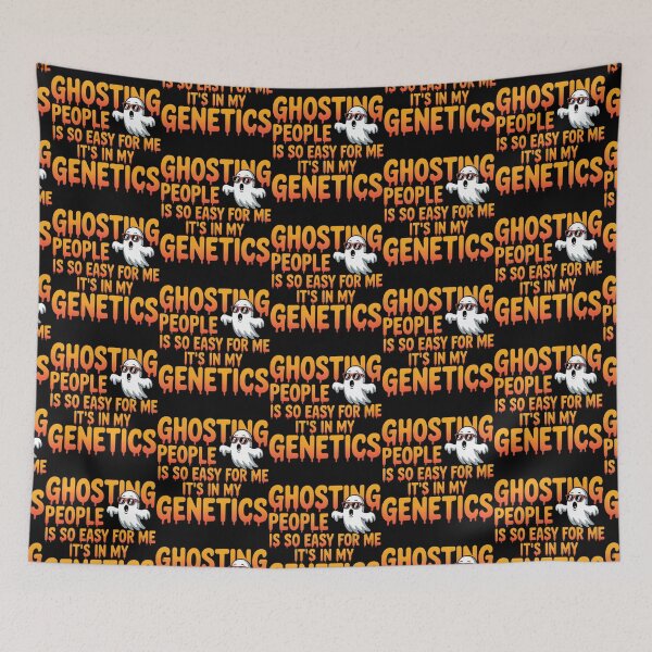 Item preview, Ghosting People Is So Easy For Me It's In My Genetics-Halloween Sarcastic Gift  designed and sold by LovelyEvaDesign.