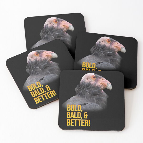 Item preview, Bold, Bald & Better – Funny Condor Poster & Sticker designed and sold by JWJ Photographs.