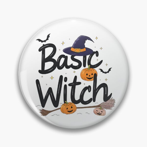 Item preview, Basic Witch – Cute Halloween Funny Design designed and sold by Dream Magic Co.