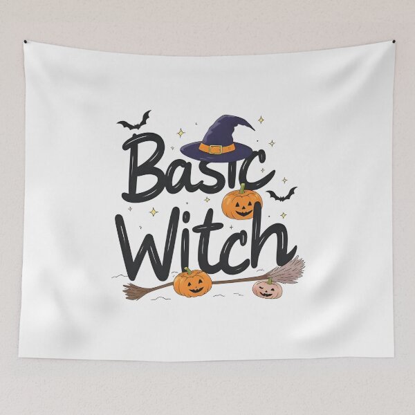 Item preview, Basic Witch – Cute Halloween Funny Design designed and sold by Dream Magic Co.