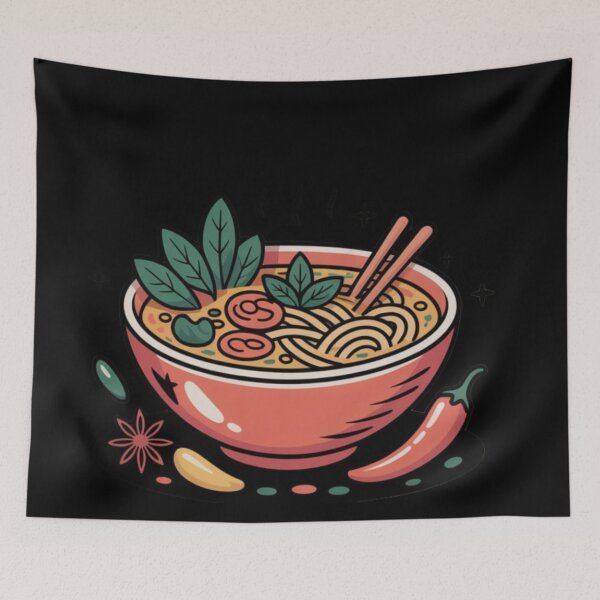 Item preview, Vietnamese Food for pho lover designed and sold by DamioPolArt.
