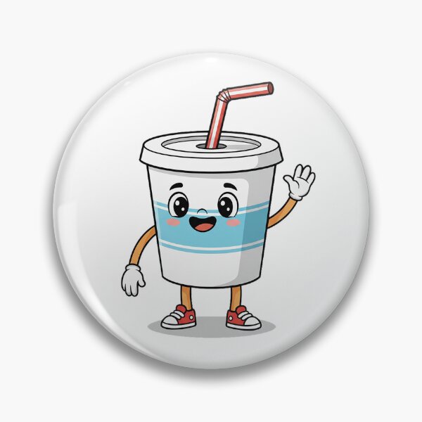 Item preview, A happy beverage mascot designed and sold by KinnearDesign.