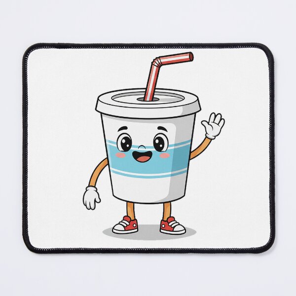 Item preview, A happy beverage mascot designed and sold by KinnearDesign.