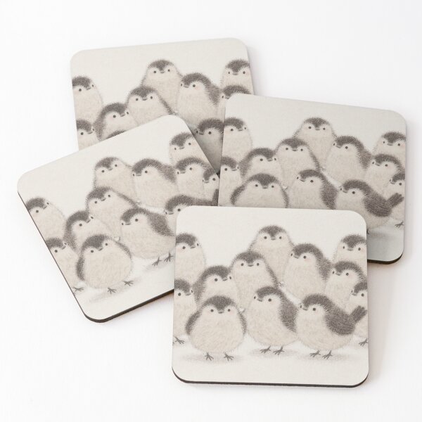 Item preview, Adorable Fluffy Birdling Huddle designed and sold by zzz888.