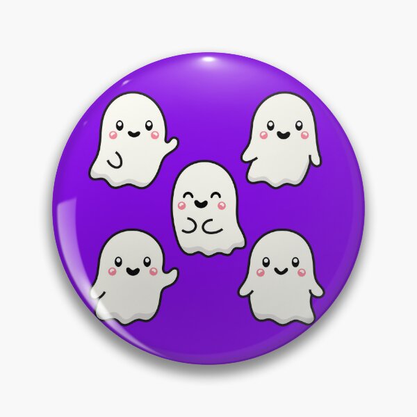 Item preview, PACK 3 Cute and Adorable Kawaii Happy Halloween GHOST designed and sold by DibujandoPorfa.
