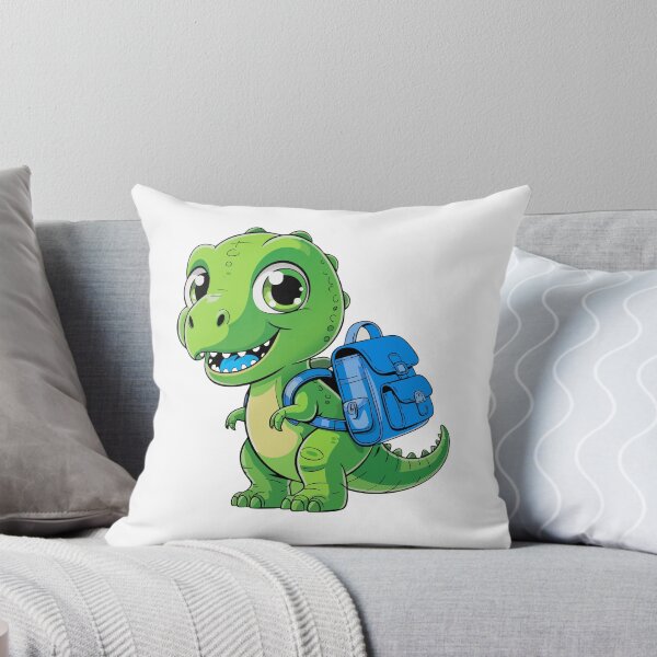 Item preview, Cute Dinosaur with Backpack designed and sold by styleonestaa.