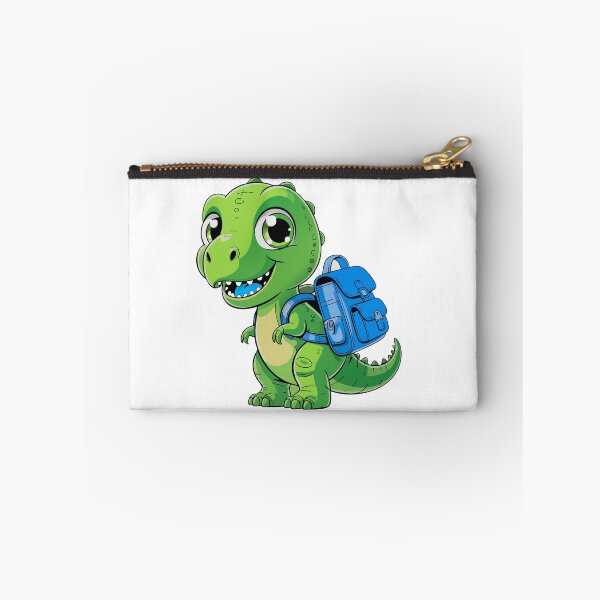 Item preview, Cute Dinosaur with Backpack designed and sold by styleonestaa.