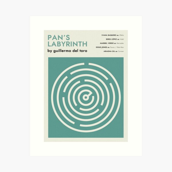 Item preview, Pan's Labyrinth Film Poster designed and sold by Nnenna Uduh.