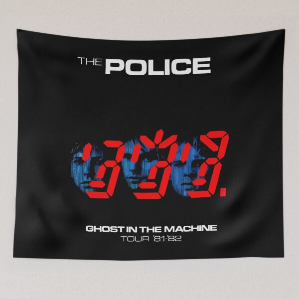 Item preview,  The Police Ghost In The Machine designed and sold by KurtisTromp.