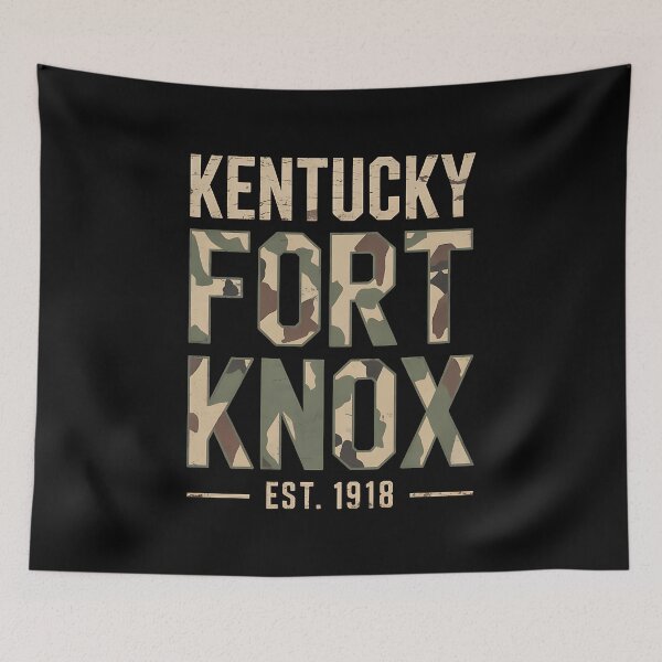 Item preview, Fort Knox Kentucky KY Camo Camouflage Veterans Day Gift designed and sold by BakeryDozen.
