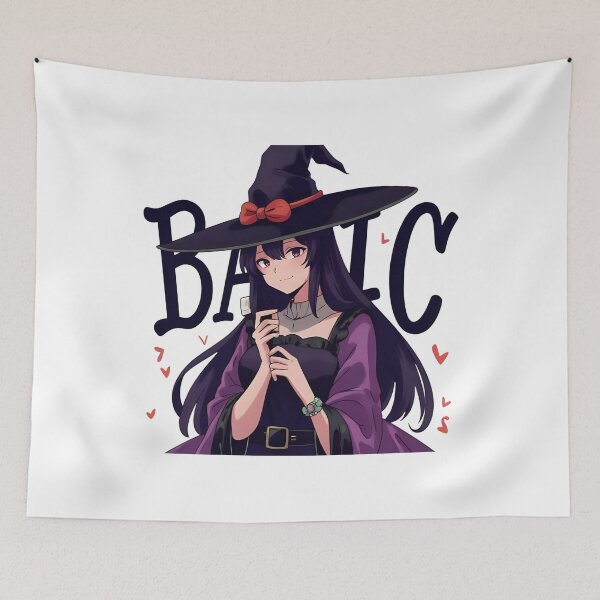 Item preview, Anime Witch Girl – Basic Witch Aesthetic Halloween designed and sold by Dream Magic Co.