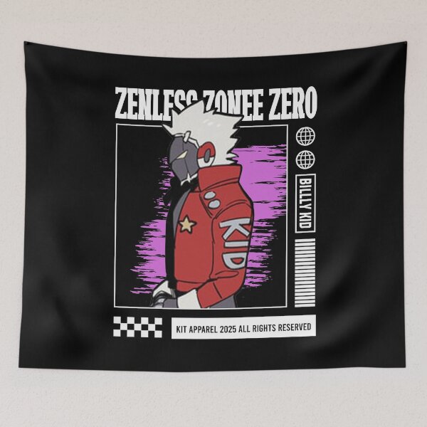 Item preview, Billy Kid - Zenless Zone Zero designed and sold by gontijoart.