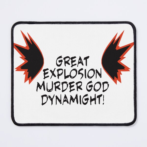 Item preview, Bakugo UA HighSchool Hero with Explosion Quirk designed and sold by MayMugs.