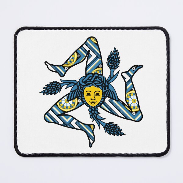 Item preview, Sicilian Trinacria Blues designed and sold by Freshinkshop.