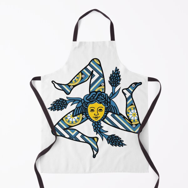 Item preview, Sicilian Trinacria Blues designed and sold by Freshinkshop.