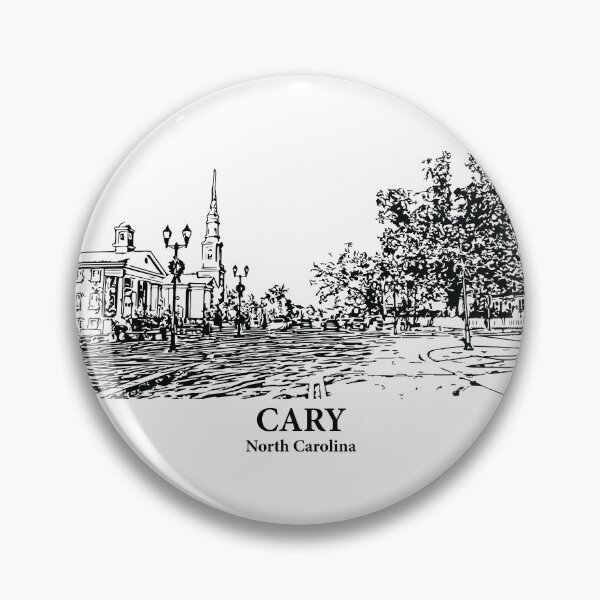 Item preview, Cary - North Carolina designed and sold by Lakeric Cityscapes.