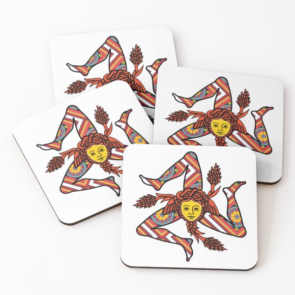 Item preview, Sicilian Trinacria Reds designed and sold by Freshinkshop.