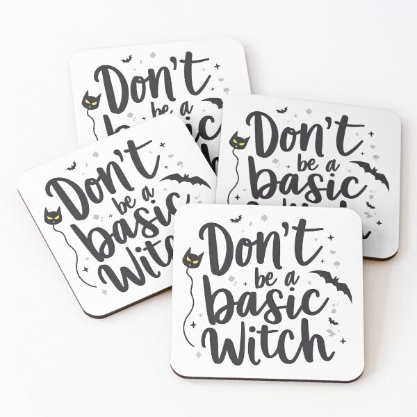 Item preview, Don't Be a Basic Witch – Funny Halloween Quote designed and sold by Dream Magic Co.