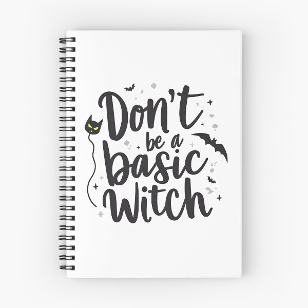 Item preview, Don't Be a Basic Witch – Funny Halloween Quote designed and sold by Dream Magic Co.