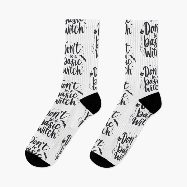 Item preview, Don't Be a Basic Witch – Funny Halloween Quote designed and sold by Dream Magic Co.