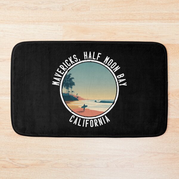 Item preview, Mavericks, Half Moon Bay - California (with White Lettering) designed and sold by VelvetRoom.