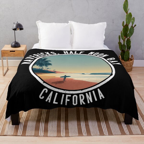 Item preview, Mavericks, Half Moon Bay - California (with White Lettering) designed and sold by VelvetRoom.