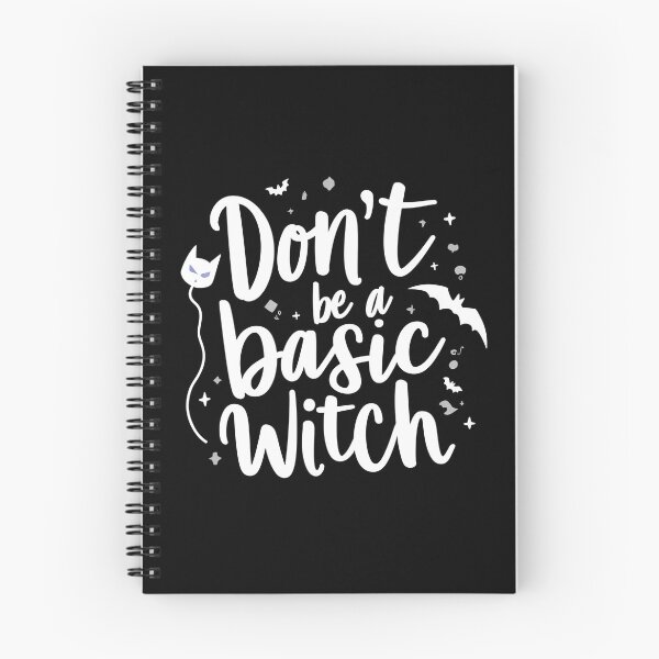 Item preview, Don't Be a Basic Witch – Funny Halloween Quote designed and sold by Dream Magic Co.