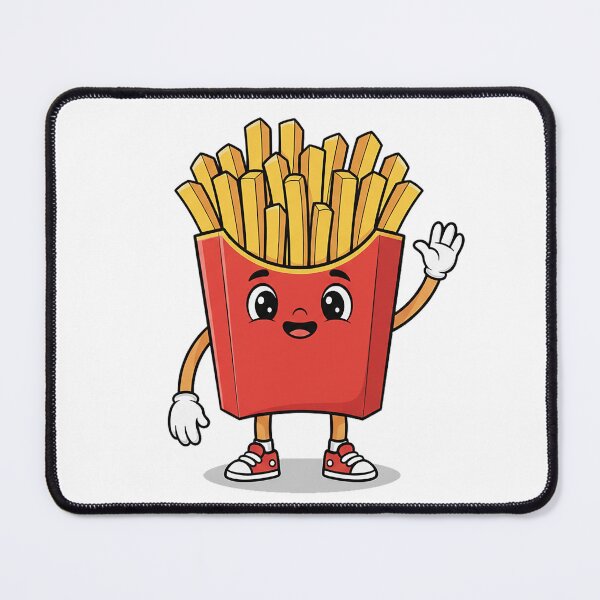 Item preview, A happy french fry mascot designed and sold by KinnearDesign.