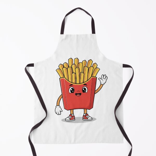 Item preview, A happy french fry mascot designed and sold by KinnearDesign.