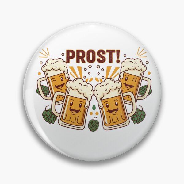 Item preview, Oktoberfest Prost – Funny German Beer Festival Design, Bavarian Drinking Shirt, Beer Lover Gift designed and sold by Infinirish.
