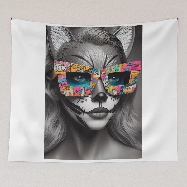 Item preview, "Purr-anormal Activity: The Meowtrix Glitch" designed and sold by Print Fiction.