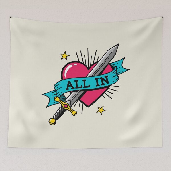 Item preview, Heart and Sword designed and sold by Cookies Rider Store.