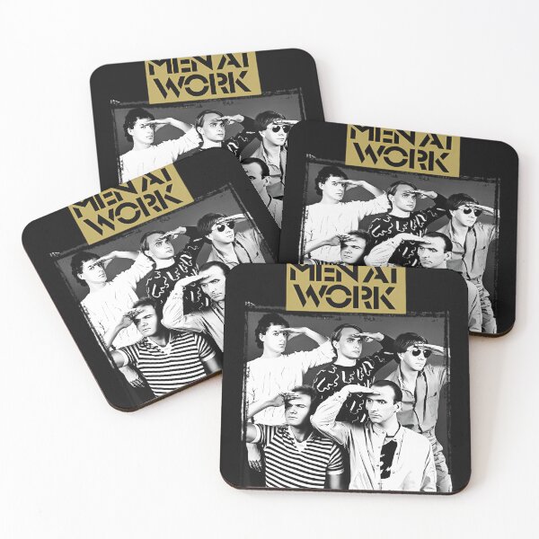 Item preview, Men At Work Band  designed and sold by AliceCollet.