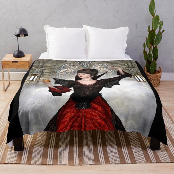 Item preview, Fantasy Witch Design - Medieval Castle Halloween Art designed and sold by Vac1.