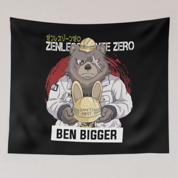 Item preview, Ben Bigger - Zenless Zone Zero designed and sold by Vivzie-Art.