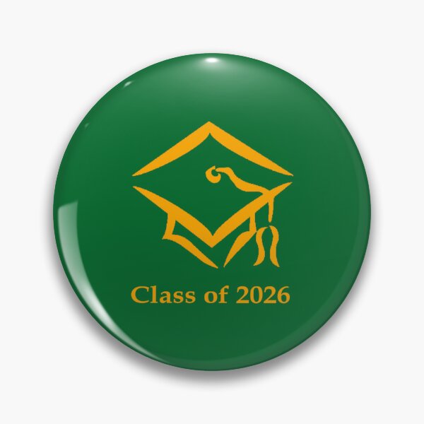 Item preview, Class of 2026 Forest Green ad Gold designed and sold by ZaryaParx.