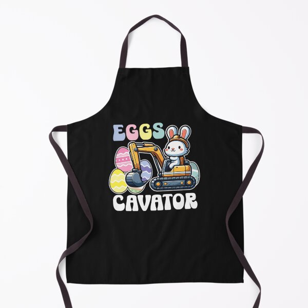 Item preview, Eggscavator Easter Bunny Pun designed and sold by RosinaWolf.