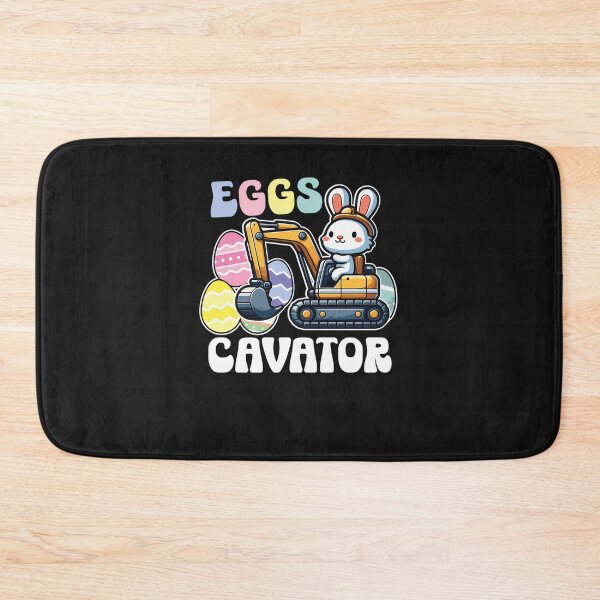 Item preview, Eggscavator Easter Bunny Pun designed and sold by RosinaWolf.