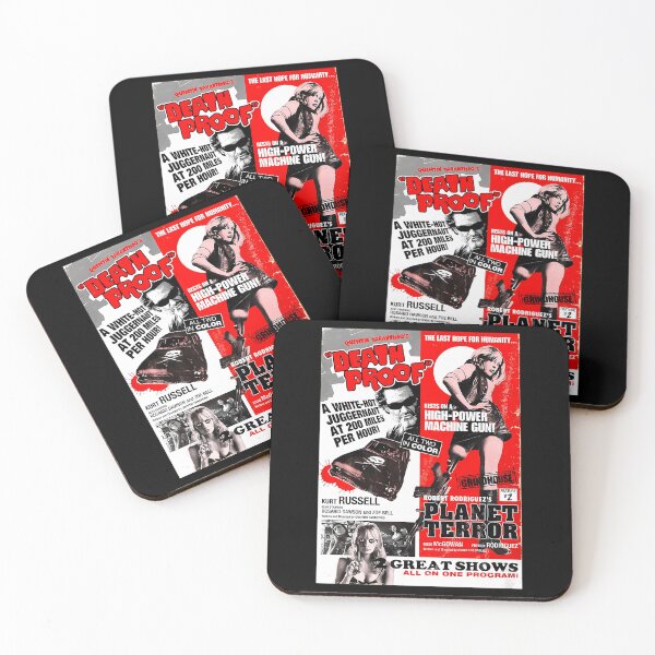 Item preview, Planet Terror Death Proof Rests On A High Power Machine Gun Robert Rodriguez's Great Shows All On One Program Classique designed and sold by KurtisTromp.