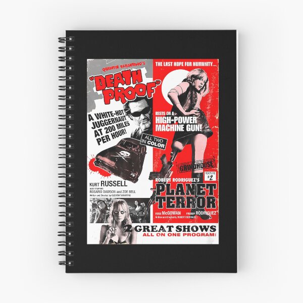 Item preview, Planet Terror Death Proof Rests On A High Power Machine Gun Robert Rodriguez's Great Shows All On One Program Classique designed and sold by KurtisTromp.